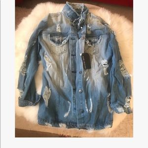 SOLD. SOLD. Brand New Oversized Denim Jacket